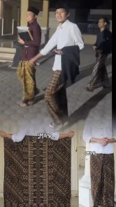 Sarung Batik Pria Dewasa Motif Sogan viral gus iqdam terbaru katun Premium halus Bisa COD