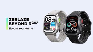 New Zeblaze Beyond 3 PRO GPS Smart Watch 2.15 AMOLED Display Built-in GPS & Route Import Make/Receive Phone Calls Smartwatch