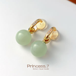 New Womens Pearl Clip-On Earrings No Piercing Required Large round Face Suitable Elegant Fashion Jewelry Ear Cuffs