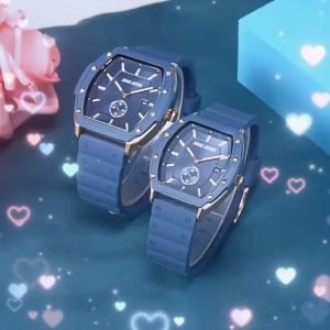 Jam Tangan Jonas Jasmin Belimbing HA-957SUR / Jam Tangan Fashion Wanita Tali Rubber Diameter 38cm