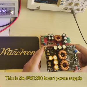 diymore | 1200W 50A High Current Boost Power Supply Module Dual Inductors Full Power Low Ripple Power Supply For Audio Amplifier