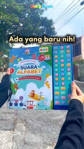 Gulalibooks Soundbook Anak Suara Alfabetku Boardbook Buku Bersuara