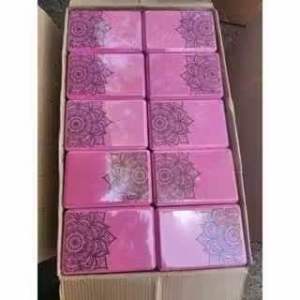 Gạch tập yoga block tập yoga minh an sports trọng lượng 220gr chuẩn chất liệu NPR xốp cứng không dẹp mầu sắc đa dạng dụng cụ tập yoga chính hãng.