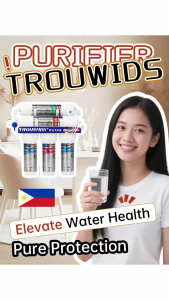 TROUWIDS Baby-Safe Water Filter Cartridge For Home Water Filtration System Suitable For 6 Stages Water Purifier