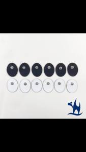 YINHANG | Mini Button Self Adhesive Electrical Muscle Stimulator Gel Electrode Pads for Tens Acupuncture Therapy Body Machine Massager