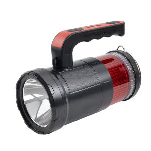 Multifunctional Protective Rechargeable Handheld Flashlight Strong Light Long Range Long Lasting High Power for Outdoor