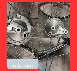 Bánh căm lẻ trước sau niềng sắt UNIONVD dành cho Dream Wave các đời xe
