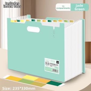 Good | Expanding File Folder High Capacity Document Organizer Student Study Aid