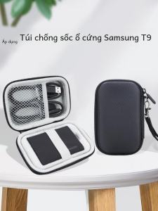 Samsung T9 SSD Portable Shockproof Pressure Resistance Fall Proof Storage Box SSD Protective Cover Convenient Bag Digital Accessories