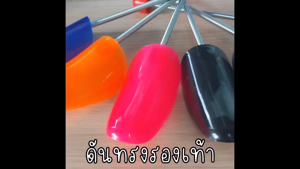ดันทรงรองเท้า คละสี คู่ละ 25 บาท