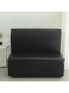 YYBAIO | Simplified Armless Leather Corner Chair Cover