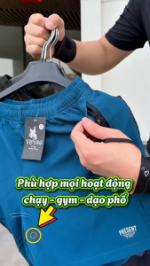 Quần short thể thao ngắn trên gối 5 Inch nam TUTO5 Menswear QS02 - quần đùi gió chạy bộ gym thoải mái co giãn mỏng nhẹ nhanh khô thoáng mát