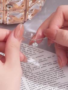 AURORAJEWCODkalung pasangan wanitaanti karat dan anti lunturfree boxAdjustablehigh qualitygaya korealiontin berliann010