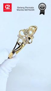 Gelang Permata Wanita SGT0234 Desain Elegan - Anti Karat & Anti Luntur - Aksesoris Perhiasan Wanita Mewah