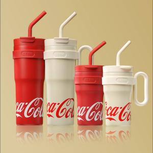 [Local Ready Stock] Coca-Cola Stainless Steel Vacuum Flask with Handle 750/1100ml