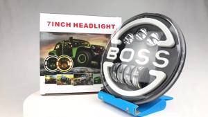 7 Inch LED Headlight Universal 7 Round Headlamp Motorcycle Turn Signals DRL For Harley BMW Yamha Honda Jeep Wrangler Off Road