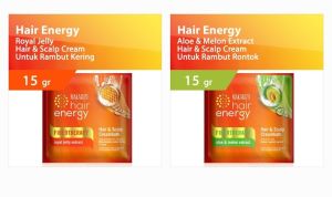 Makarizo Hair Energy Fibertherapy Hair & Scalp Creambath 15gr - Aloe & Melon / Royal Jelly by Galeri Bunda Indonesia