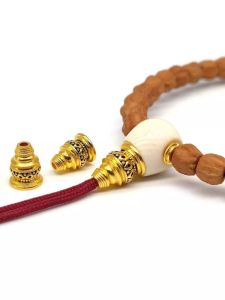 Antique Silver Plated Buddha Head And Phoenix Eye Bracelet Accessories Three-Way Bodhi Beads Fashion Jewelry Accessories