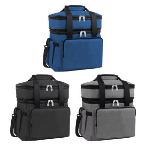 MOJOYCE Premium Women Tote Bag Waterproof Thickened Lunch Bag with Double Layers and Hand-Held Handle for Daily and Work Use