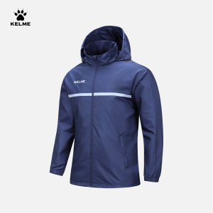 Kelme | Hooded Woven Windbreaker For Soccer Training & Running Suitable For Men And Children