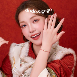 DODO.GOGO | Vòng Tay Đồng Xu Đồng Dây Đỏ Năm Ngựa