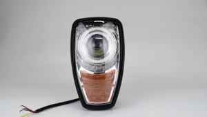 LED combined headlight high low beam DRL turn signals for loaders tractors forklifts snowplow  forestry agriculture machines