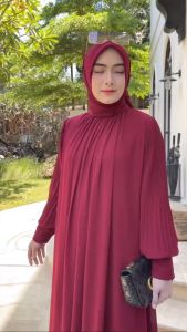 GAMIS CERUTY BABYDOLL FULL FURING MURAH MEWAH PAKAIAN REMAJA DEWASA KEKINIAN GAMIS TERBARU 2026