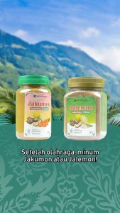 Jahe Merah Lemon Sereh Gula Aren Bubuk Murni Wedang Rempah Detox Antioksidan Herbal Melati Noni 1 Kg