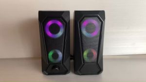 ลำโพงคอม FT-2068Q ลำโพงสำหรับคอมพิวเตอร์  Speaker (6Watt) ลำโพงขนาดเล็ก รองรับ USB / AUX รับประกันศูนย์ 1 ปี