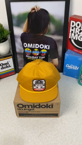 (NEW) Topi Visor Pendek Skena Ropehat Cotton Twill Dark Yellow Omidoki YUBBY