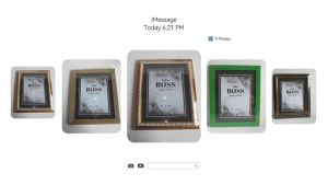 Bingkai Foto Frame 8R (20 CM X 25 CM) 8x10 Inchi The Boss
