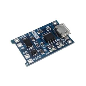 TP4056 1A Lithium Battery Charger Module with Protection 5V Only Type-C USB-C Port for 18650 Li-ion Power Bank UPS Solar Project