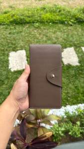 NEW 100Slots Personalised Money Organizer | PU Leather | Book Type | Budget Wallet
