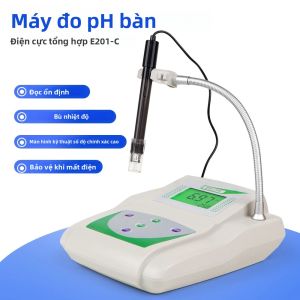 Máy Đo Độ pH Để Bàn PHS-25C Với Màn Hình LCD Máy Kiểm Tra Chất Lượng Nước Với Chức Năng Theo Dõi Nhiệt Độ Điện Cực Tổng Hợp Để Giám Sát Nước