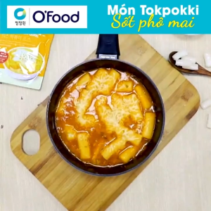 [SET 10 GÓI] - O’FOOD - Rapokki Hàn Quốc O’food 2 vị: Truyền thống Phô mai Tokbokki OFood Bánh gạo OFood (146/gói)