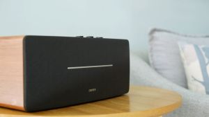 Loa Bluetooth 5.0 EDIFIER D12 | Vỏ gỗ chống dội âm | Hỗ trợ AUX âm thanh nổi Stereo | Kèm remote điều khiển | Bảo hành 15 Tháng