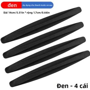 4/6 Miếng Cản Xe Ô Tô Bảo Vệ Góc Đa Năng Phía Trước Phía Sau Chống Va Chạm Bảo Vệ Cao Su Trang Trí Dải Phụ Kiện Ô Tô
