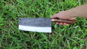 DAO CHẶT XƯƠNG CHUÔI MÈO 800g - Dao chặt xương thép nhíp 100% sắc bén đầm tay xuất khẩu