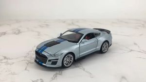 Xe mô hình xe Ford Mustang Shelby GT500  thể thao kim loại Tỉ lệ 1:32  Full tính năng Hiệu ứng ánh sáng và âm thanh