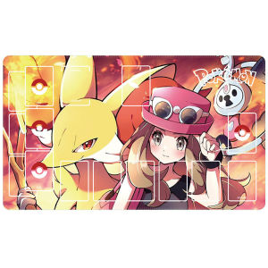 Bandai | Thảm Lót Thẻ Tự Làm Pokemon TCG Có Hình Marnie Acerola Bulbasaur Charizard Gengar - Nhân Vật Trò Chơi Chiến Đấu Một Người Chơi Tấm Lót Chuột Cao Su