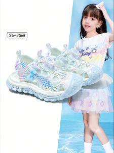 Barbie | Mermaid Princess Style Closed-Toe Summer Sandals