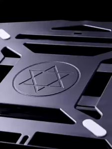 Foldable Laptop Stand 2 in 1 with Phone Holder Portable Adjustable Height Non-Slip Computer Stand Universal