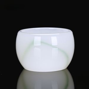 Masters Single Cup Drinking Tea Ceremony Cup Jingdezhen Porcelain Chinese Style Tea Set for Personal Use by Purple Spring Ravine