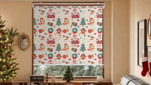 2026 New Christmas Blind for Windows Korean Blinds Venetians Duo Roller Blackout Roller Curtain