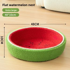 MONLEYTA | Extra Large Size Padded Jute Cat Scratching Board Non Shedding Wear Resistant Cat Toy Sofa Protector Cat Climbing Frame