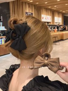 Womens Fabric Butterfly Knot Hair Clips Shark Jaw Claws Hair Accessories Fresh out New Style Korean Fashion Hair Grips