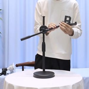 Set Peralatan Live Broadcast Bracket Disc Overhead Shooting