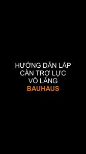 Cần trợ lực tay lái vô lăng cao cấp BAUHAUS (có vòng bi)