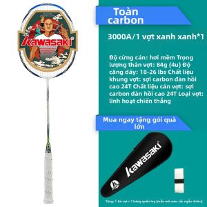 Kawasaki | Vợt Cầu Lông Carbon Toàn Phần Siêu Nhẹ Bền 4U