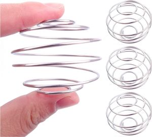 1 Pcs Stainless Blender Mixing Ball Shaker Bottle Cup Wire Whisk Protein Mixer